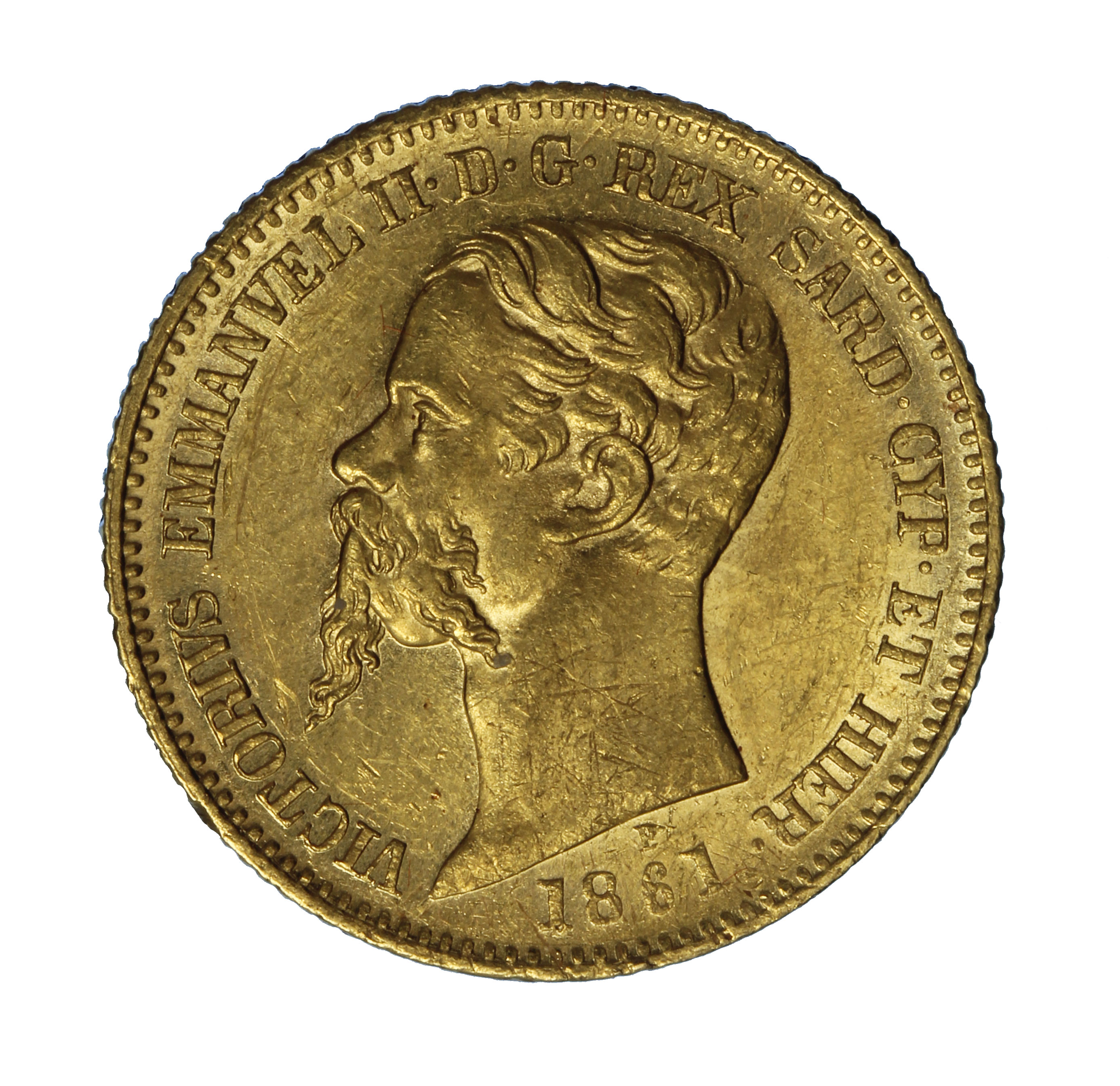 12821_589_1 Sardegna Vittorio Emanuele II 20 lire 1861 debolezza di conio sulla corona SPL+.jpg